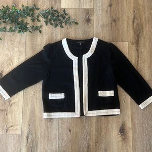 Lucca Couture Wool Business Casual Cardigan Size Large